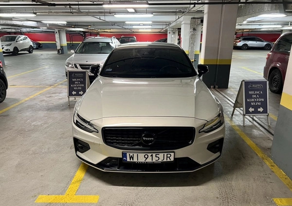 Volvo S60 cena 145000 przebieg: 77000, rok produkcji 2019 z Warszawa małe 277
